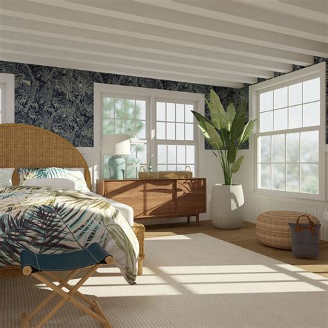 Modern Coastal Masterpiece Bedroom Design Ideas And Photos