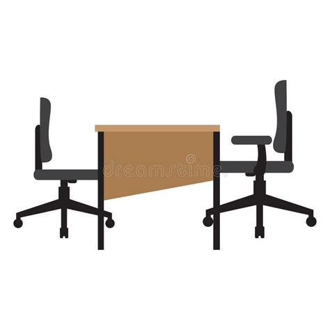 Isolated Workstation Image Stock Vector Illustration Of Chair 151790278