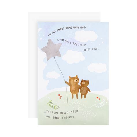 Contemporary Loss Of Child Sympathy Card Hallmark Uk