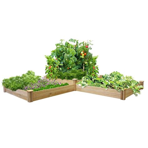 With raised garden beds, you have way better control over the condition, quality, and texture of your soil. Greenes Fence Two Tiers Dovetail Raised Garden Bed ...