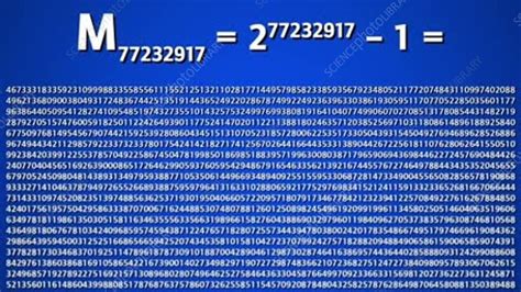 Largest Known Prime Number 2018 Stock Video Clip K0074522