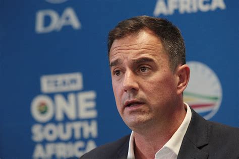 John Steenhuisen On Inequality In Sa It Can Be Addressed Based On