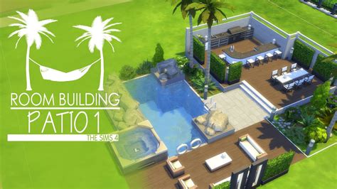 The Sims 4 Room Build Patio 1 Youtube
