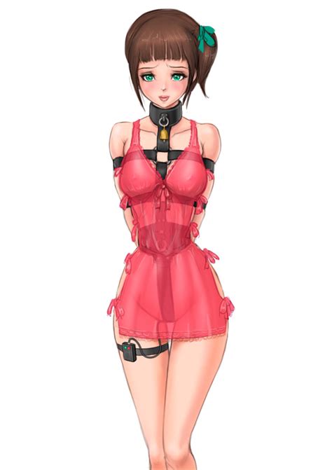 Coco Pixiv Artist 1131293 1girl Arms Behind Back Bdsm Bell Body Harness Bondage Bound