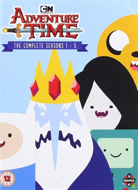 Adventure Time Season 1 5 12 Disc Import Cdon