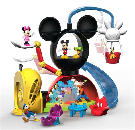 Mickey Mouse Clubhouse Playset And Figures