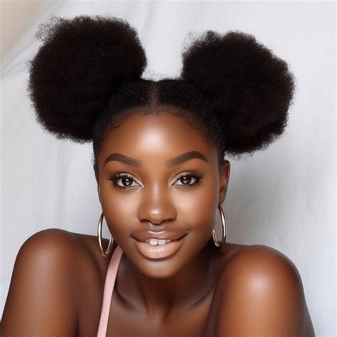 Afro Puffs Hairstyles How To And All You Need To Know Shine My Crown