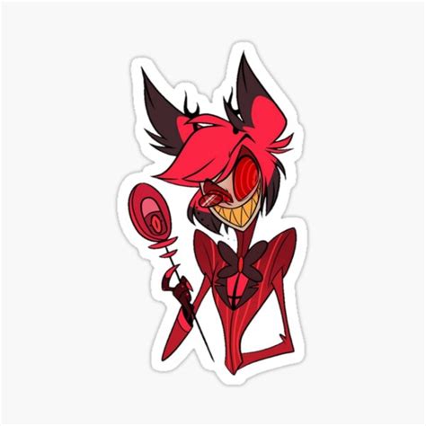 Hazbin Hotel Alastor Sticker For Sale By Animstickers Redbubble