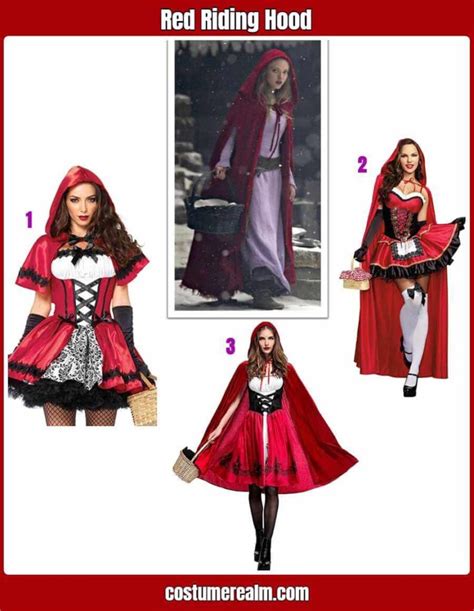 How To Dress Like Dress Like Red Riding Hood Guide For Cosplay And Halloween