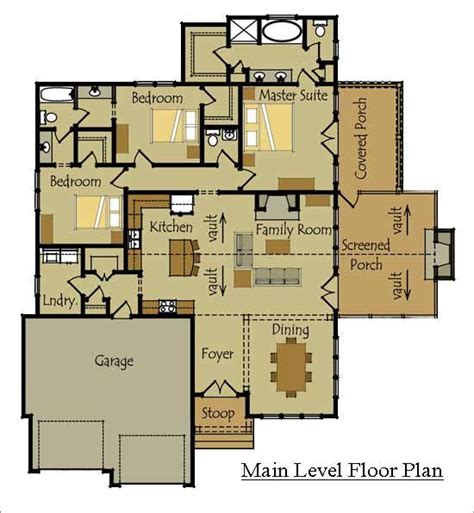 One story home plans come in a wide variety of sizes and styles. One Story Cottage Style House Plan | New house plans ...
