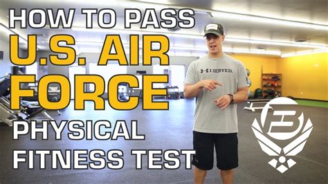 How To Pass Your United States Air Force Physical Fitness Test Youtube