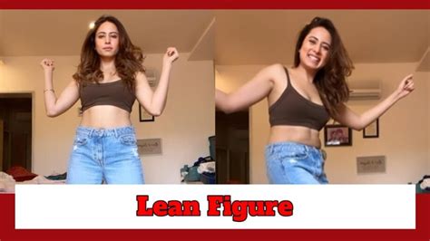Sargun Mehta Shows Off Her Lean And Perfect Figure In This Bralette Top