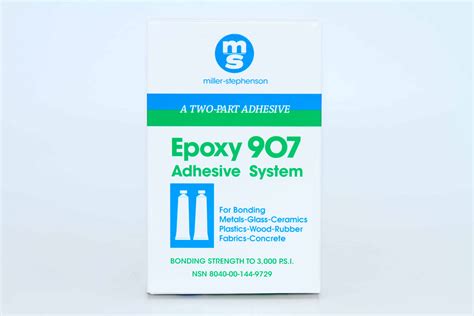Ms 907 Two Part Epoxy Adhesive Kit Epoxy Kit Miller Stephenson
