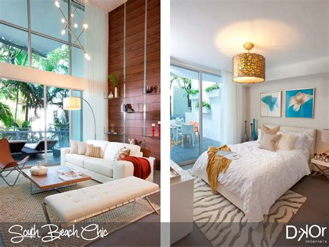 South Beach Chic Interiors By Dkor Miami Interior Designers Miami