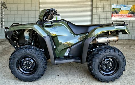 2019 Honda Rubicon 500 Dct Atv Review Specs Randd Trx500fa5