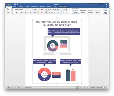 Creating Infographics Microsoft Office