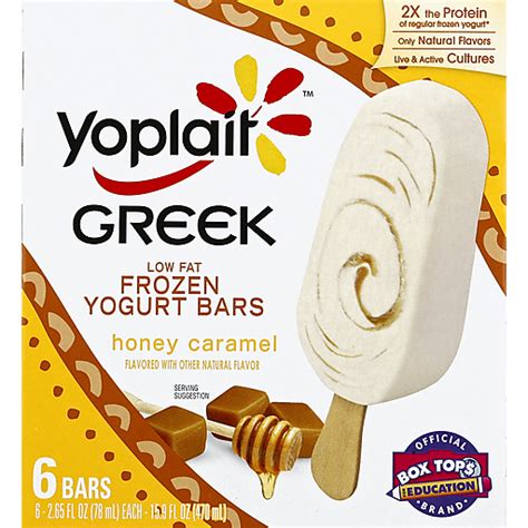 Yoplait Frozen Yogurt Bars 6 Ea Frozen Foods Baeslers Market