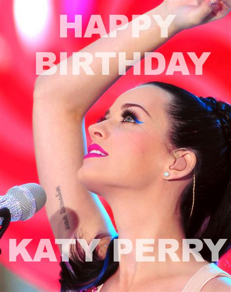 Happy Birthday Katy Katy Perry Fan Art 32571384 Fanpop