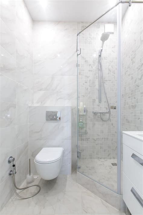 This makes the corner joint less noticeable and more aesthetically pleasing. The 100+ Best Small Bathroom Ideas - Bathroom Design