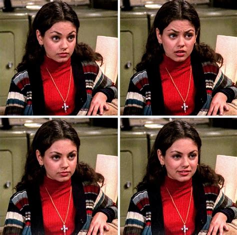 Mila Kunis In Character Multiples The Expressions Of Miss Jackie