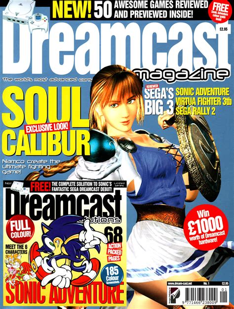 Computer And Video Game Magazines Dreamcast Magazine 1 001 Video