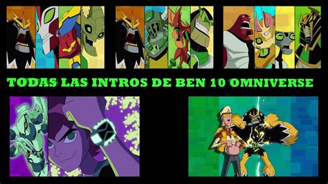 Todas las Intros de Ben 10 Omniverse Español Latino YouTube