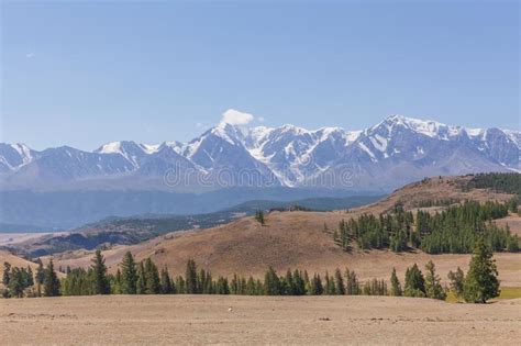 View Of Belukha Mountain Russia Snow Mountains Of Altai Belukha The