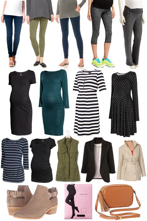 A Capsule Maternity Wardrobe DomestikatedLife