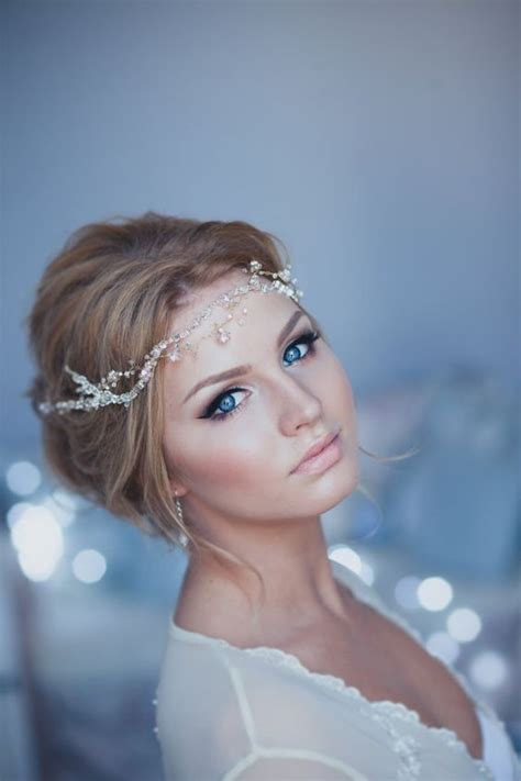 Wedding Halo Hair Piece Bridal Hair Vine Bridal Halo Headband Wedding