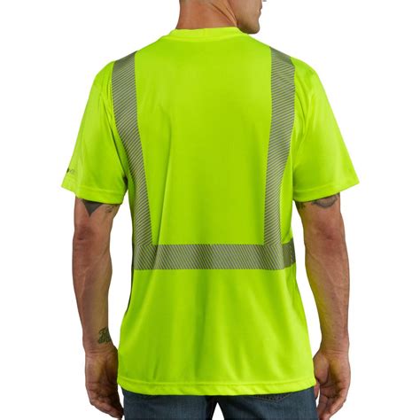 T Shirt Class 2 Short Sleeve High Visibility Carhartt Force 100495