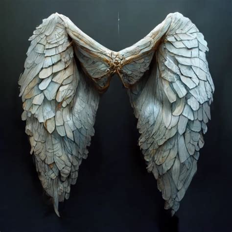 Angel Wings Detailed Midjourney Openart