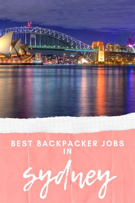 Best Backpacker Jobs In Sydney Australia Travel Australia