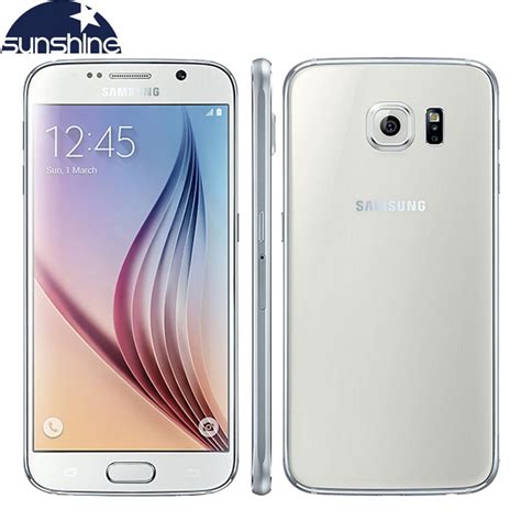 Original Unlocked Samsung Galaxy S6 4g Lte Mobile Phone 3g Ram 32g Rom