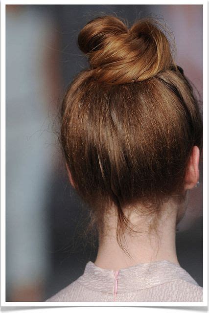Weekend Hairstyle Inspiration Messy Topknots Hair Inspiration