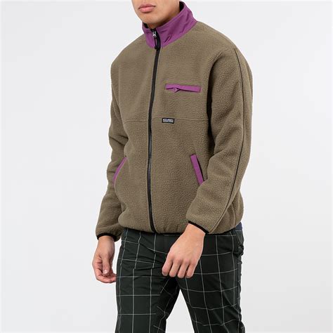 Download Mikiny a svetry Stüssy Nylon Mock Neck Olive