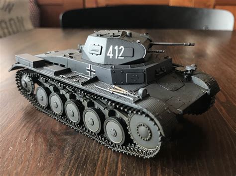 Finished My First Model A Tamiya Panzer Ii Ausf C I Would Love Some