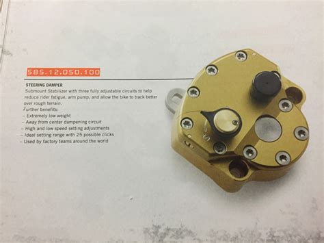 The 520, 525, 530 and 500 are all in fact 510.4 cc motors given different model numbers to distinguish them. Steering stabilizers and the ktm 500 exc - 250-530 EXC-F ...