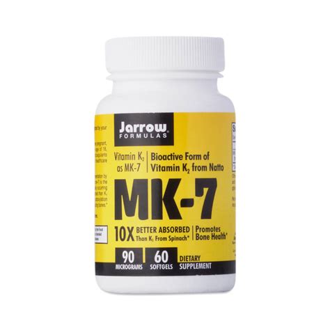 Vitamin k1 is involved in blood coagulation and vitamin k2 benefits bone and heart health. Vitamin K2- MK7 by Jarrow Formulas - Thrive Market