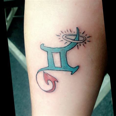 50 Beautiful Gemini Tattoos Designs And Ideas With Meanings 64e