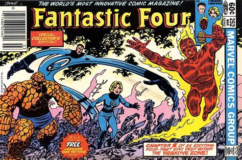 Marvel Comics Of The 1980s 1983 Fantastic Four 252
