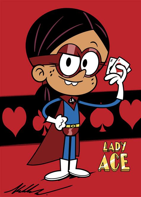 Ronnie Anne As Lady Ace By Kylorenrodram95 On Deviantart The Loud House Fanart Ace Tumblr