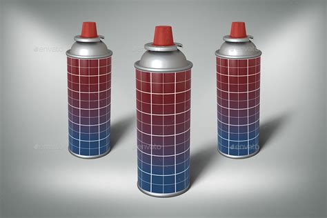Download Gas Cartridge Mock-Up by 3background | GraphicRiver