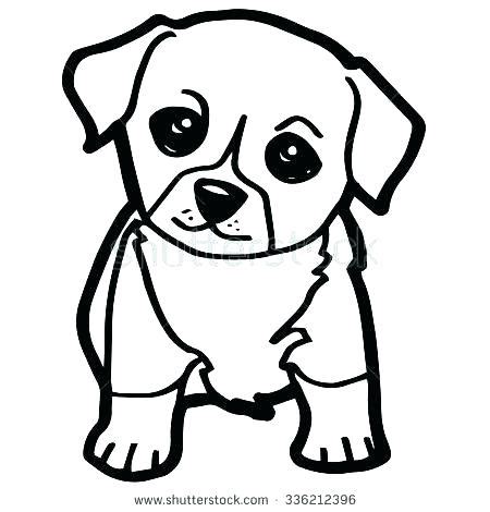 A cute puppy and a camera. Puppy Coloring Pages at GetColorings.com | Free printable ...