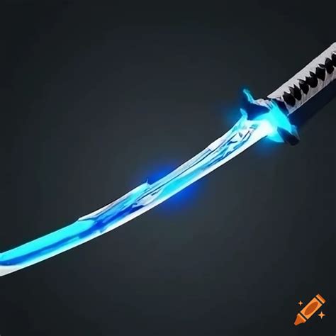 Blue Ninja Sword With Electrifying Abilities On Craiyon