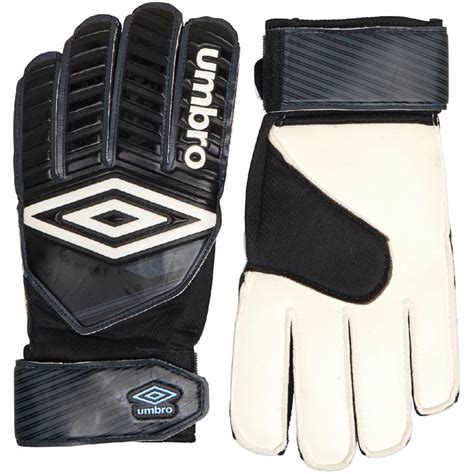 Buy Umbro Mens Classico Ii Goalkeeper Gloves Blackcarbonwhiteairy Blue