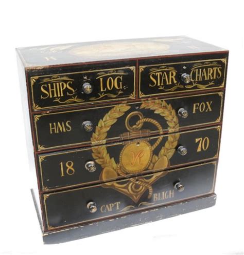 Sea Captains Chest Of Drawers
