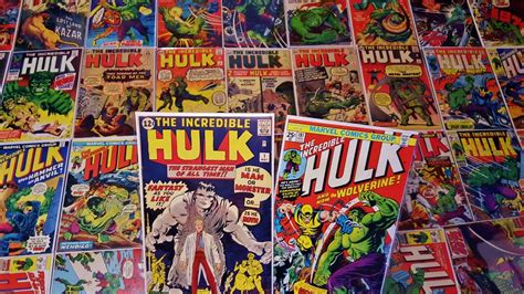 My Incredible Hulk Comic Book Collection Youtube