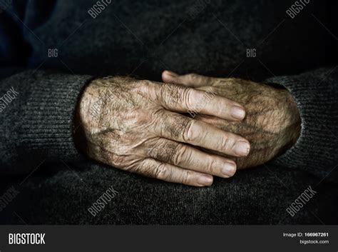 Closeup Wrinkled Hands Image And Photo Free Trial Bigstock
