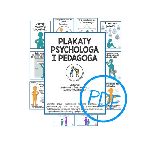 PDF Plakaty dla psychologa i pedagoga gabinet specjalisty I weź tu