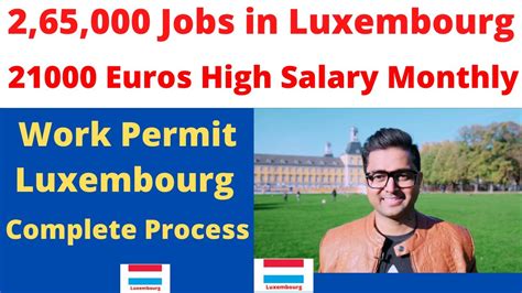 How To Get Jobs In Luxembourg Luxembourg Work Visa High Salary